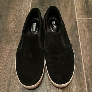 Micheal Kors black slip-ons size 8.5